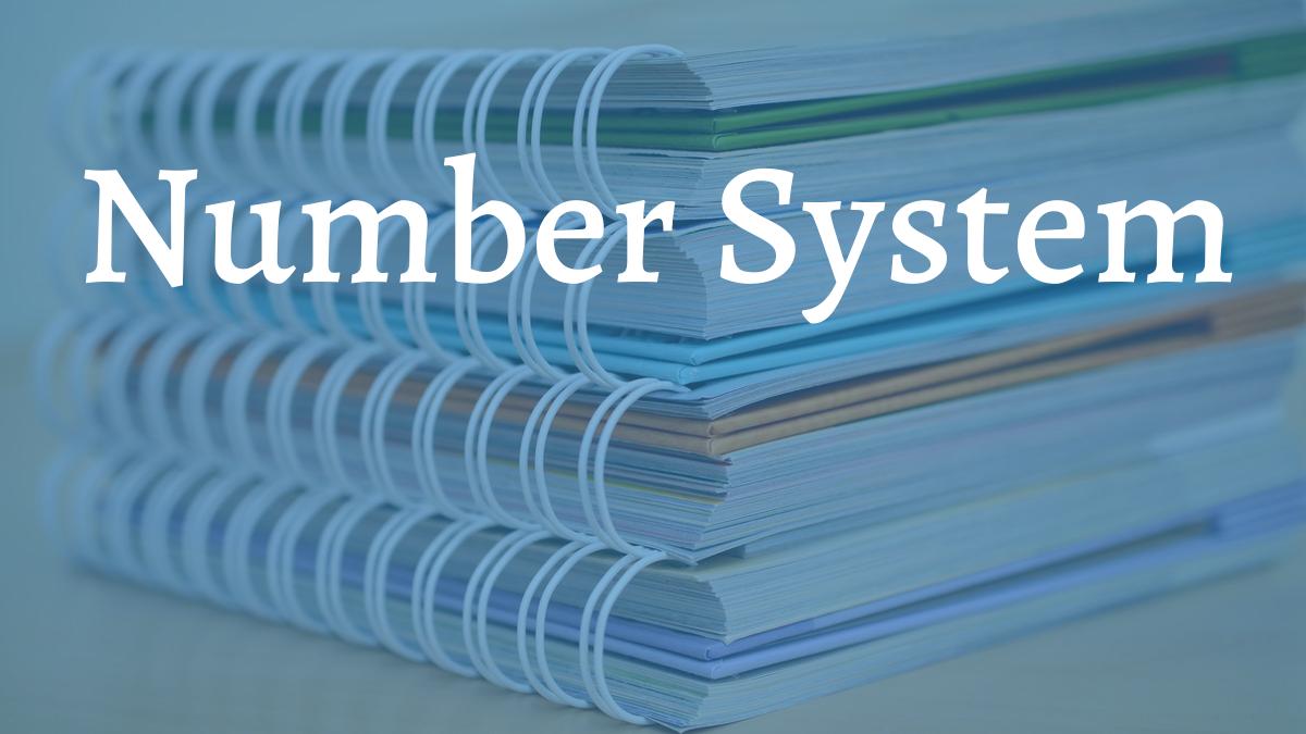 Number System